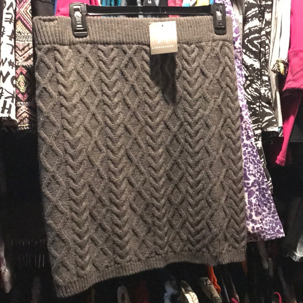 Gray skirt